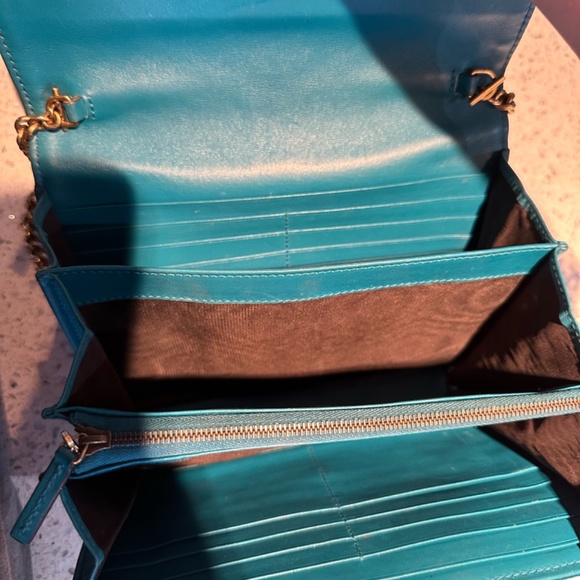 Gucci dyonisus mini-wallet with gold chain - velvet - Picture 5 of 5